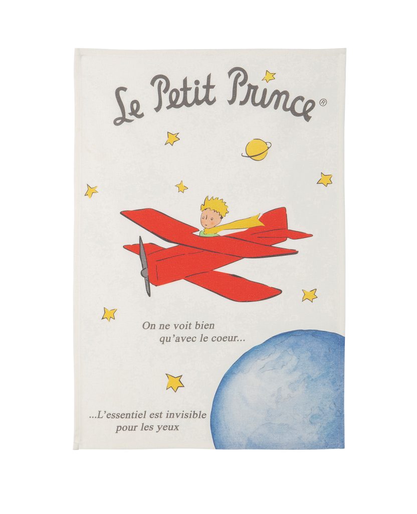 Le Petit Prince® et le Renard de Dos - Tea Towels - Coucke