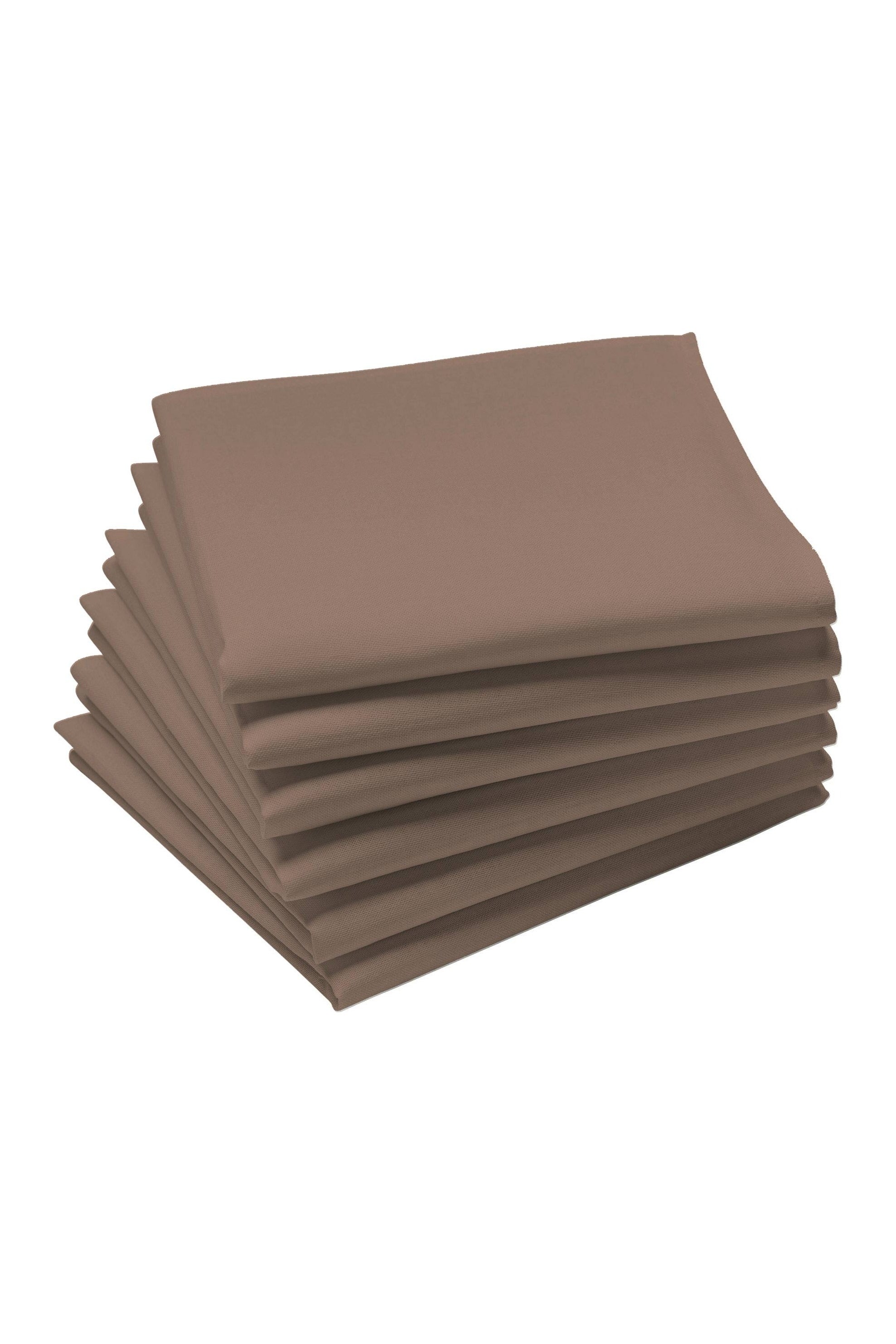 Serviettes de table coton Cambrai en 13 coloris (Lot de 6) – Coucke – vue 10