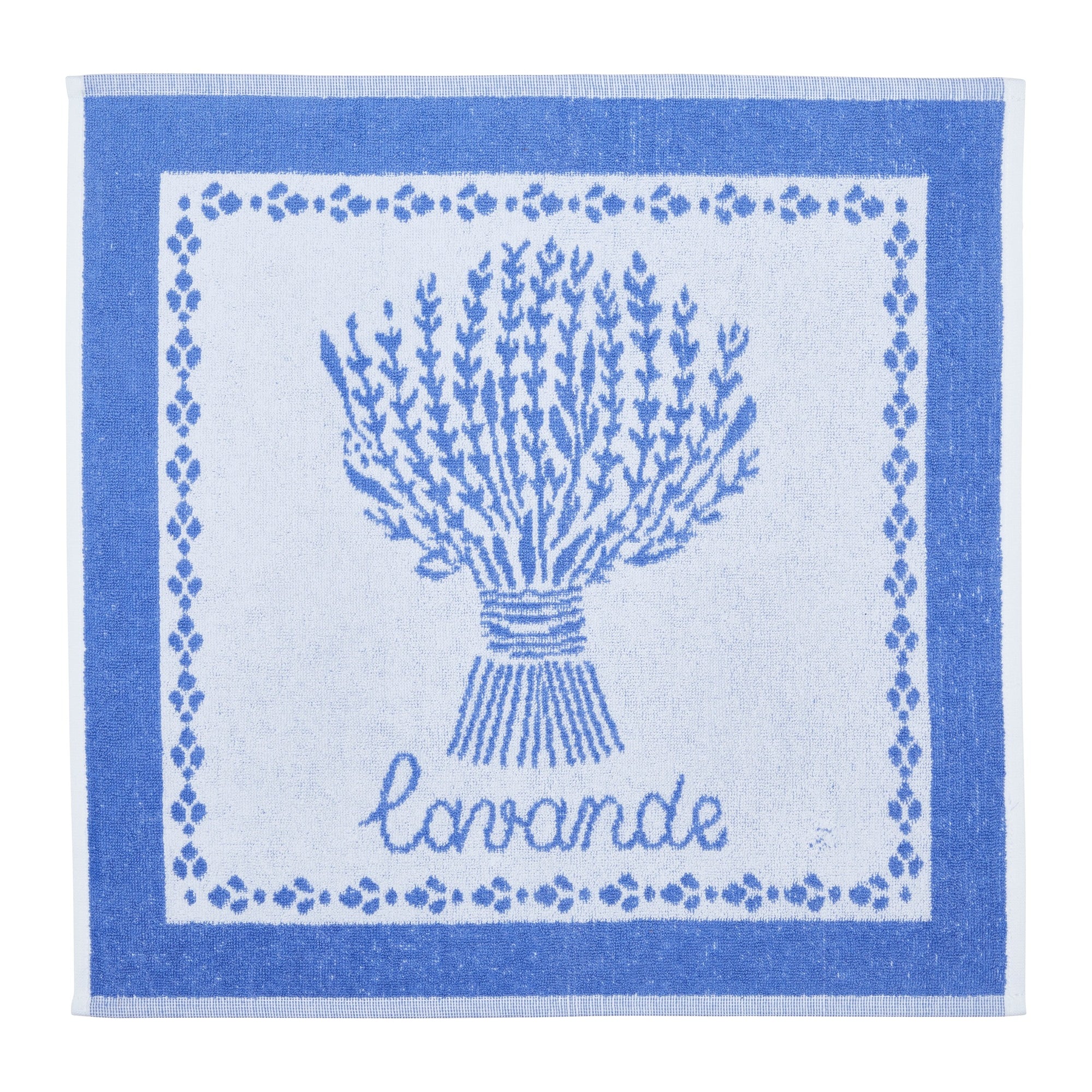 Essuie-mains jacquard éponge Lavande Lavande – Coucke