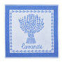 Essuie-mains jacquard éponge Lavande Lavande – Coucke