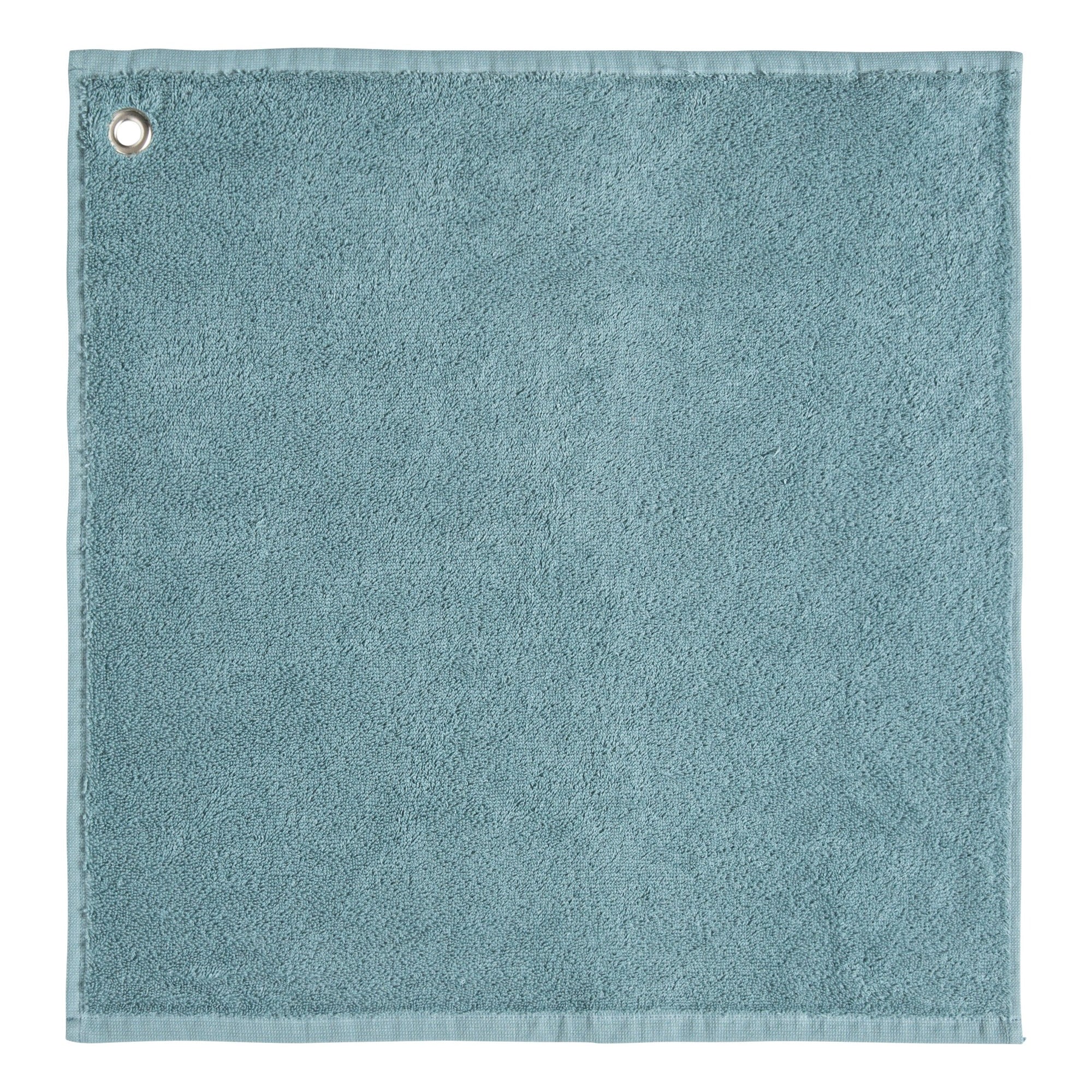 Essuie-mains éponge Uni avec oeillet (5 coloris) – Coucke – vue 5