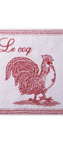 Essuie-mains jacquard éponge Le Coq – Coucke