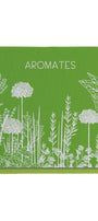 Essuie-mains jacquard éponge Aromates du Jardin – Coucke