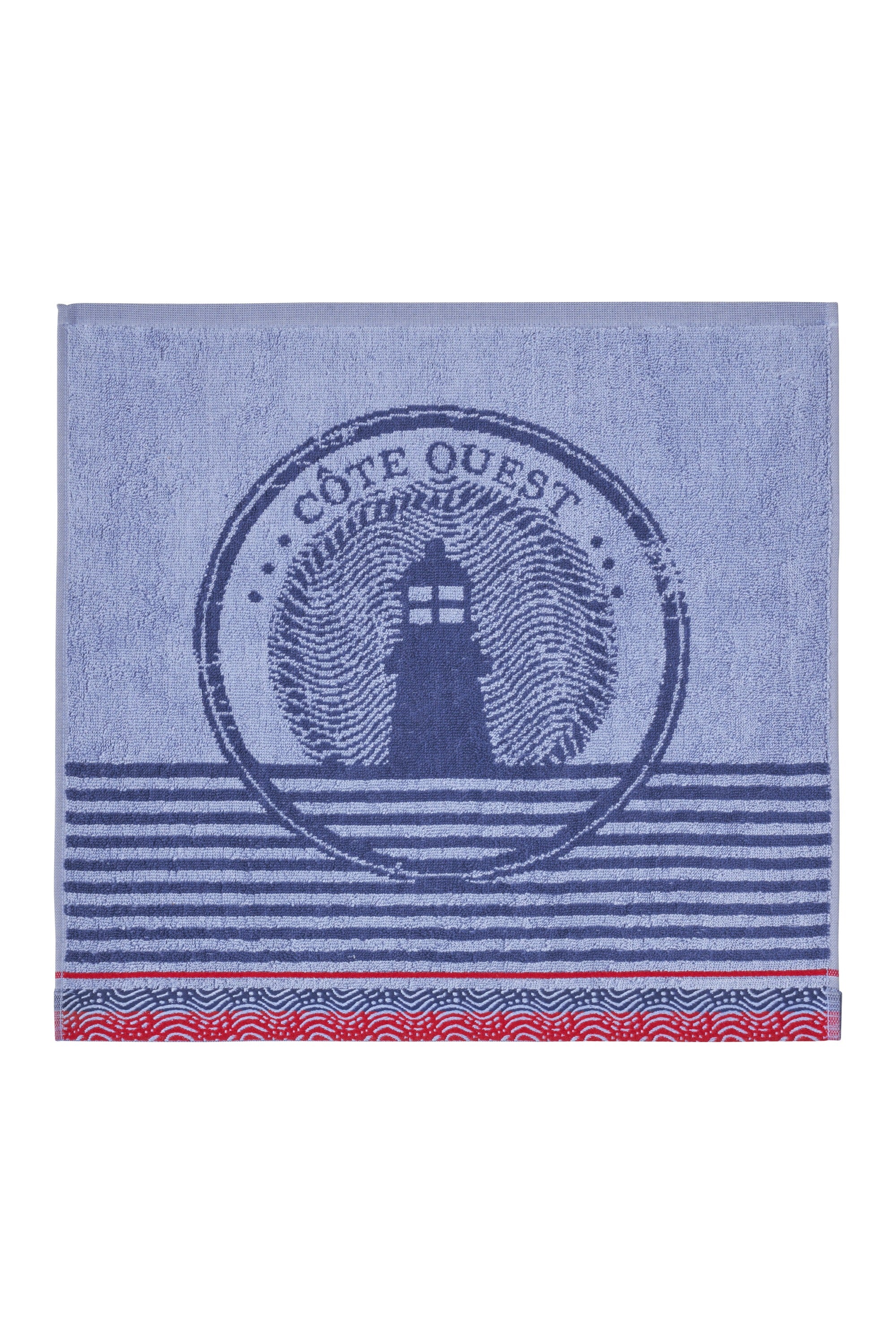 Essuie-mains jacquard éponge Phare – Coucke