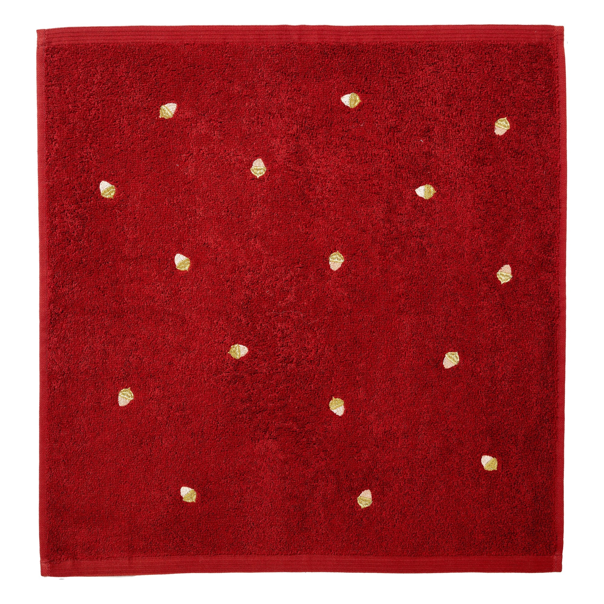 Essuie-mains jacquard éponge brodé Charmes d'Automne – Coucke