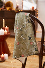 Serviettes de table métis coton & lin imprimé Grenades (Lot de 6) – Coucke