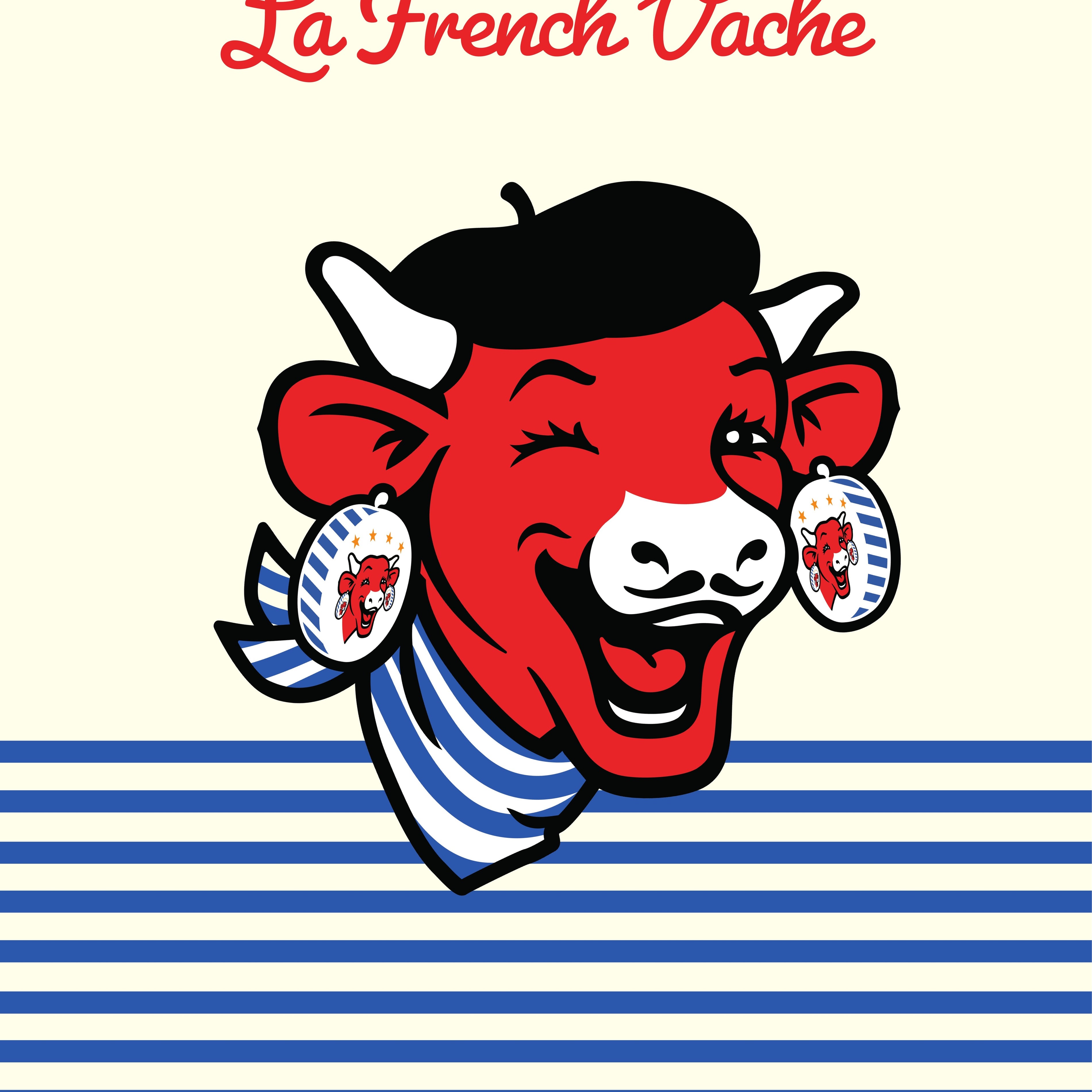 The Ivory Beret Rectangular Tea Towel