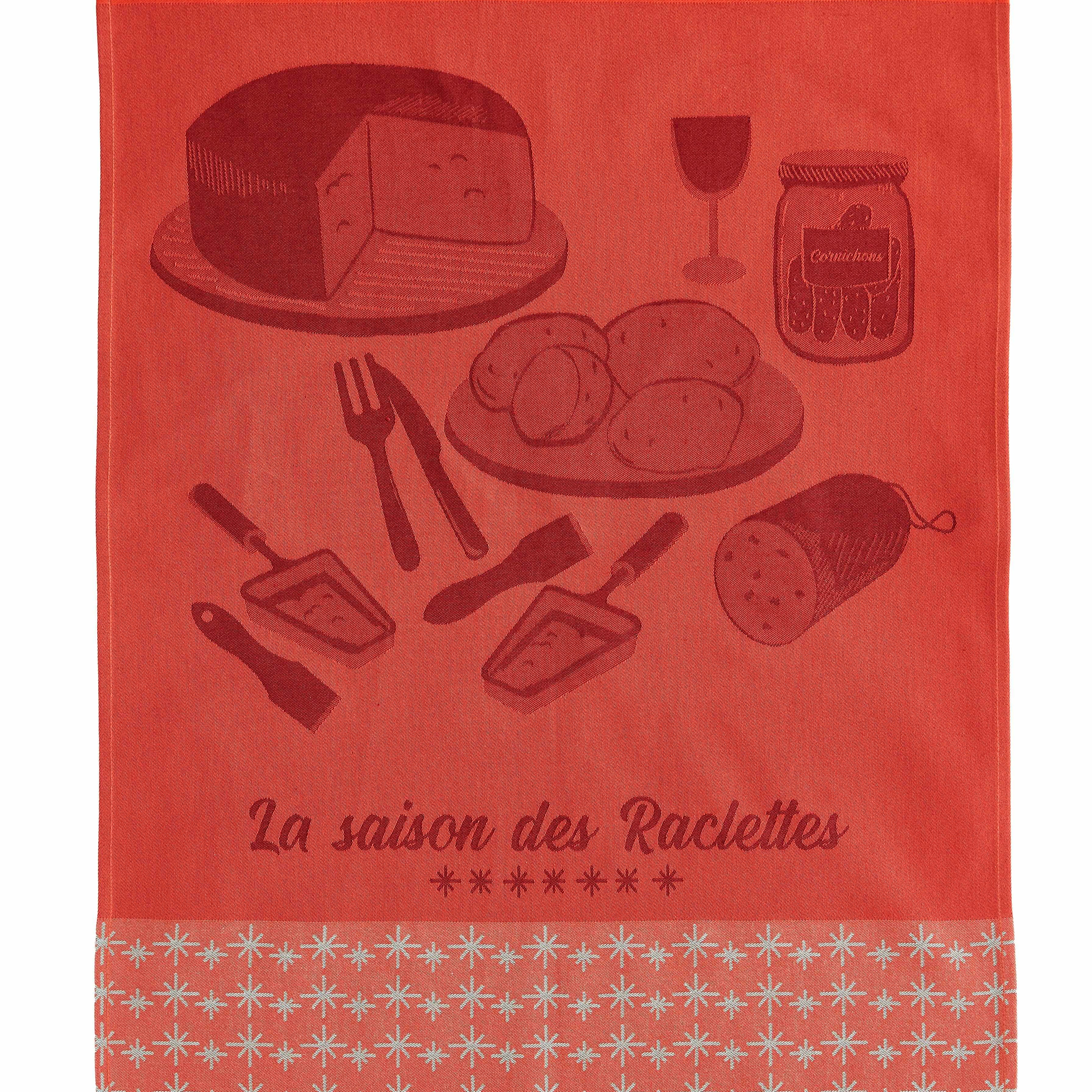 Rectangular Raclette Season Tea Towel