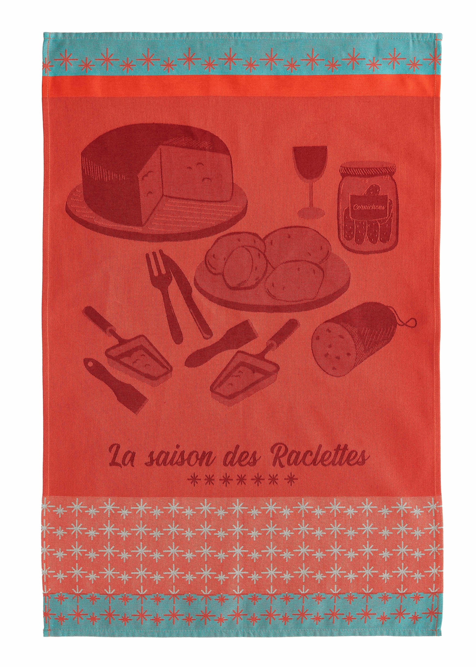 Rectangular Raclette Season Tea Towel