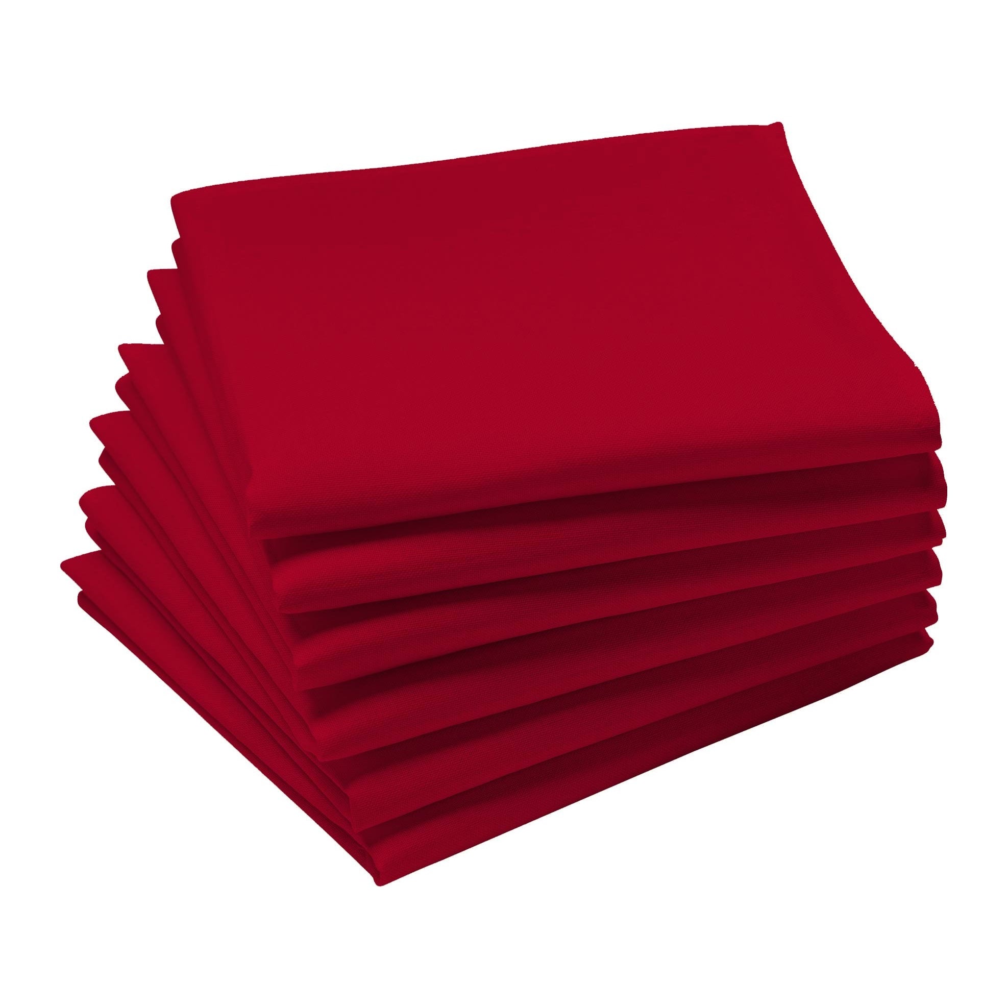 Serviettes de table coton Cambrai en 8 coloris (Lot de 6) – Coucke – vue 3