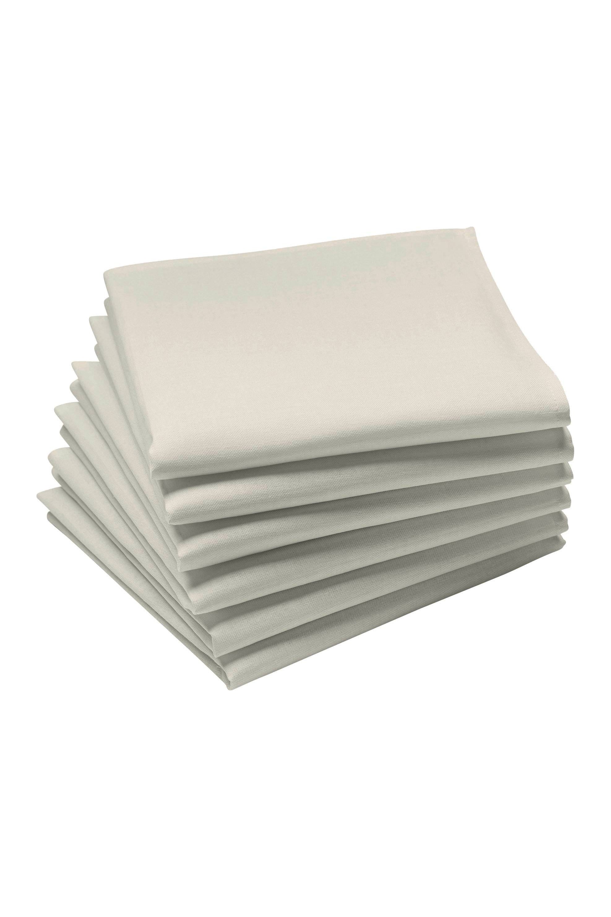 Serviettes de table coton Cambrai en 8 coloris (Lot de 6) – Coucke – vue 4