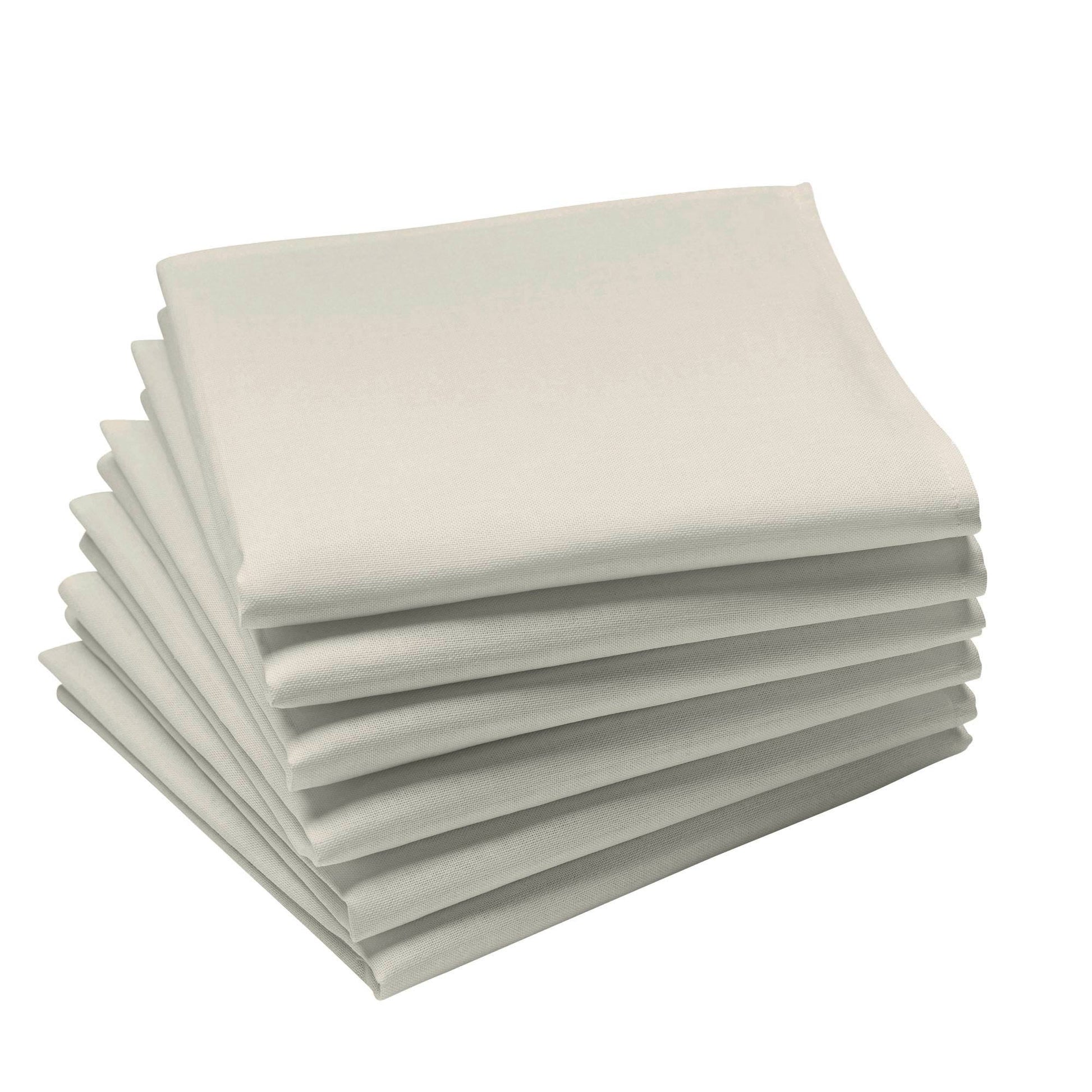 Serviettes Cambrai Carrées (Lot de 6)