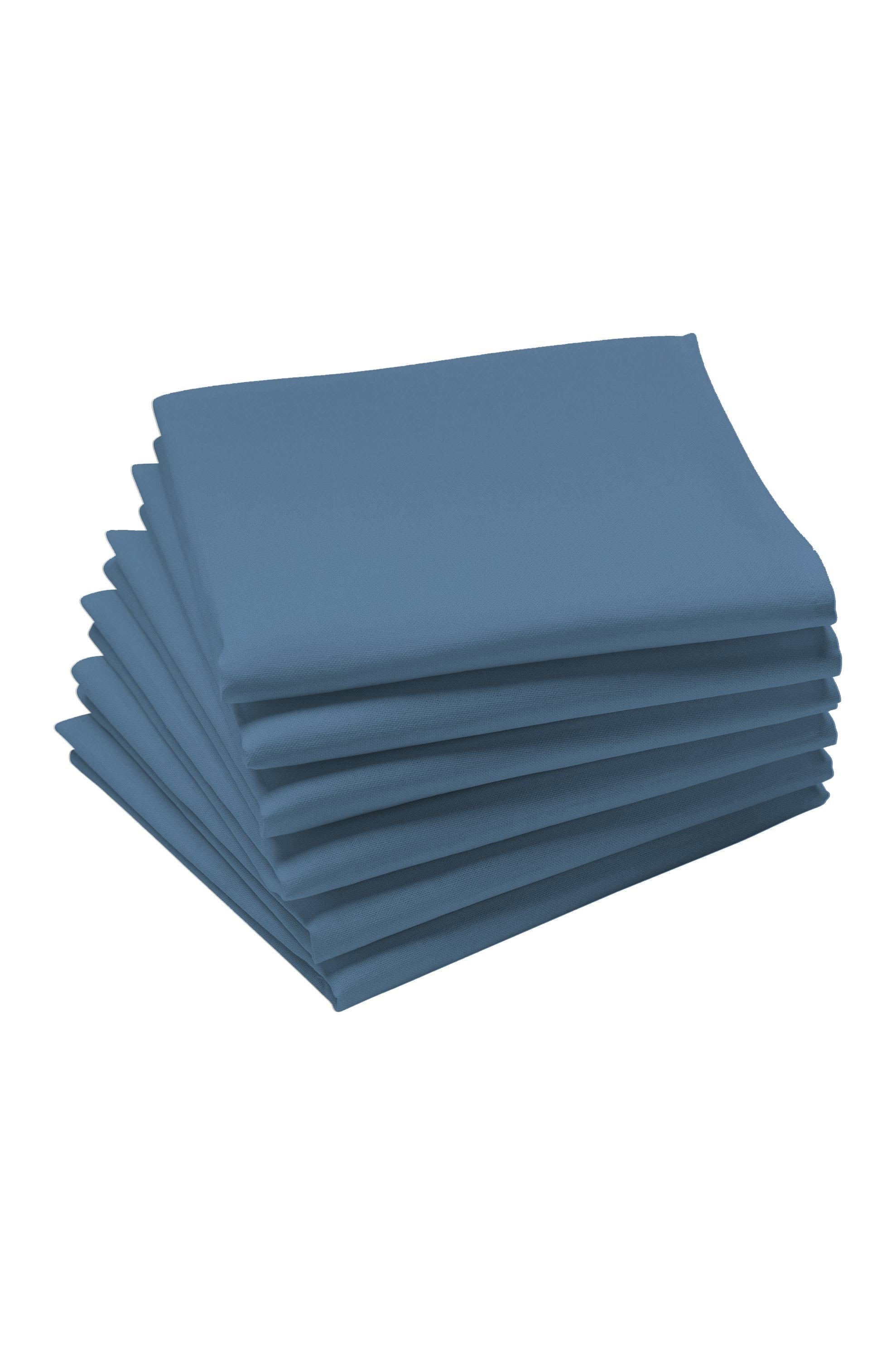 Serviettes de table coton Cambrai en 8 coloris (Lot de 6) – Coucke