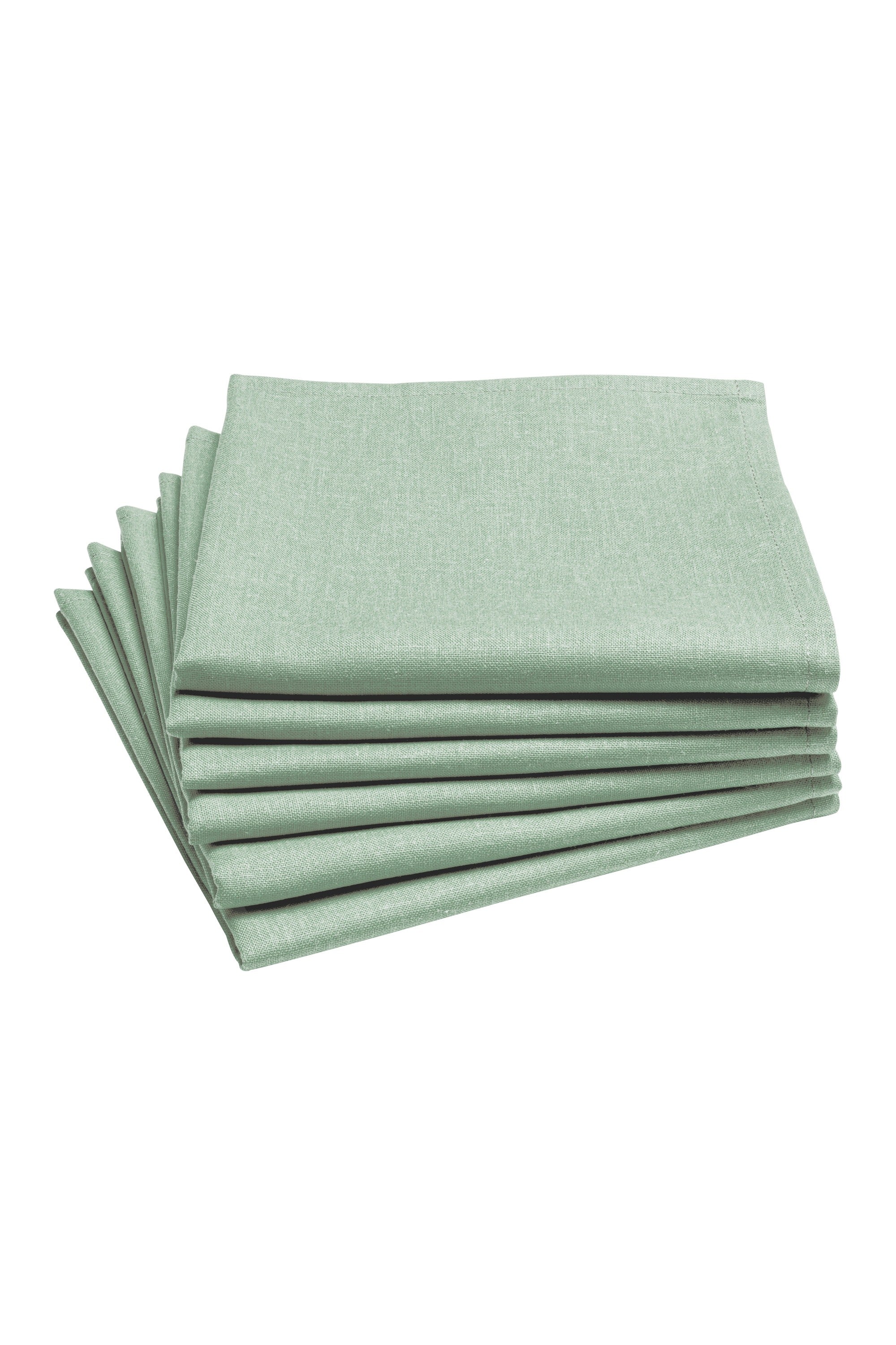 Serviettes de table coton Cambrai en 8 coloris (Lot de 6) – Coucke – vue 8