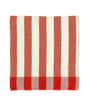 Serviette de table lin & coton Malo Rouge (à l'unité) – Coucke