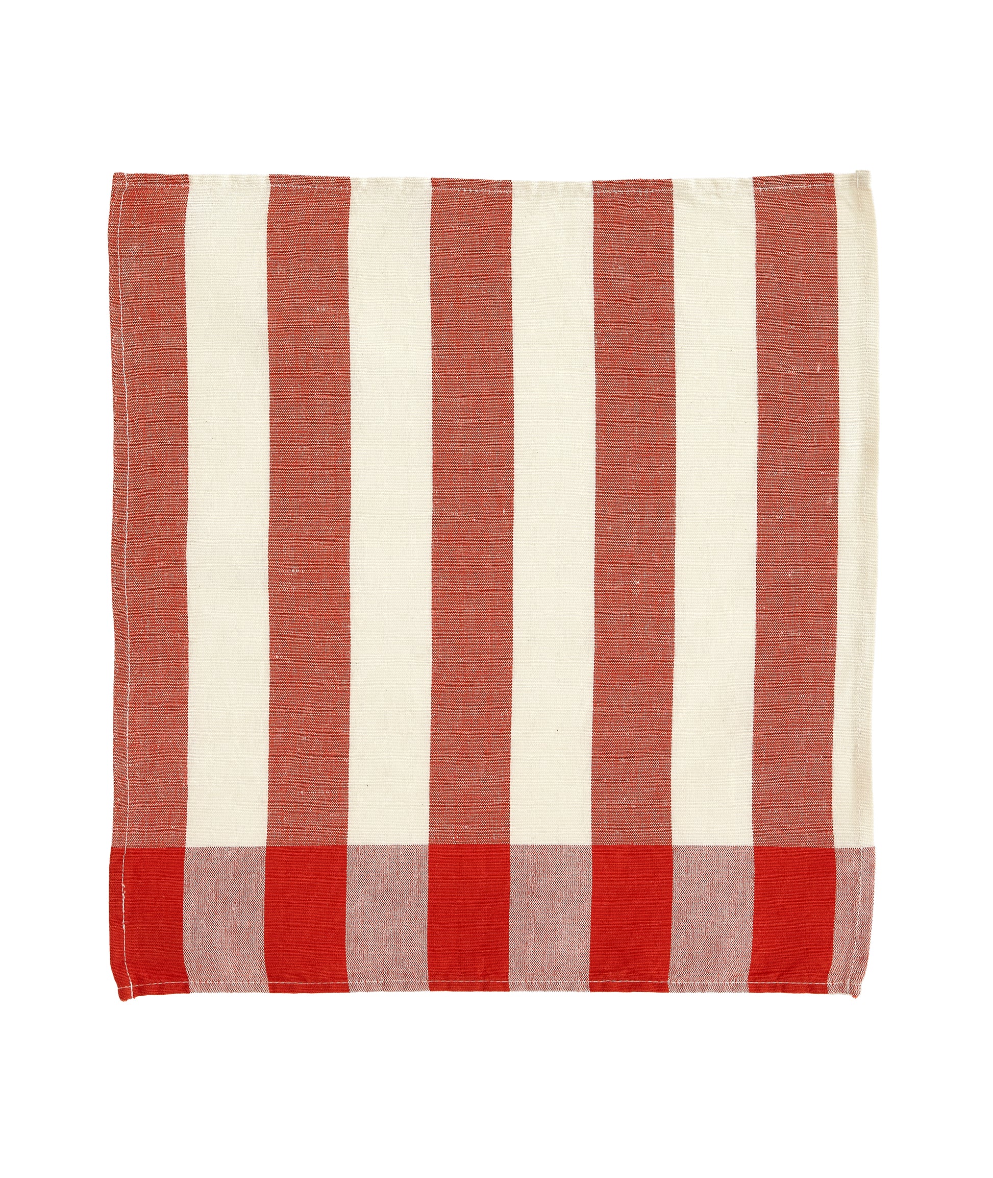 Serviette Malo Rouge Carrée (à l'unité)