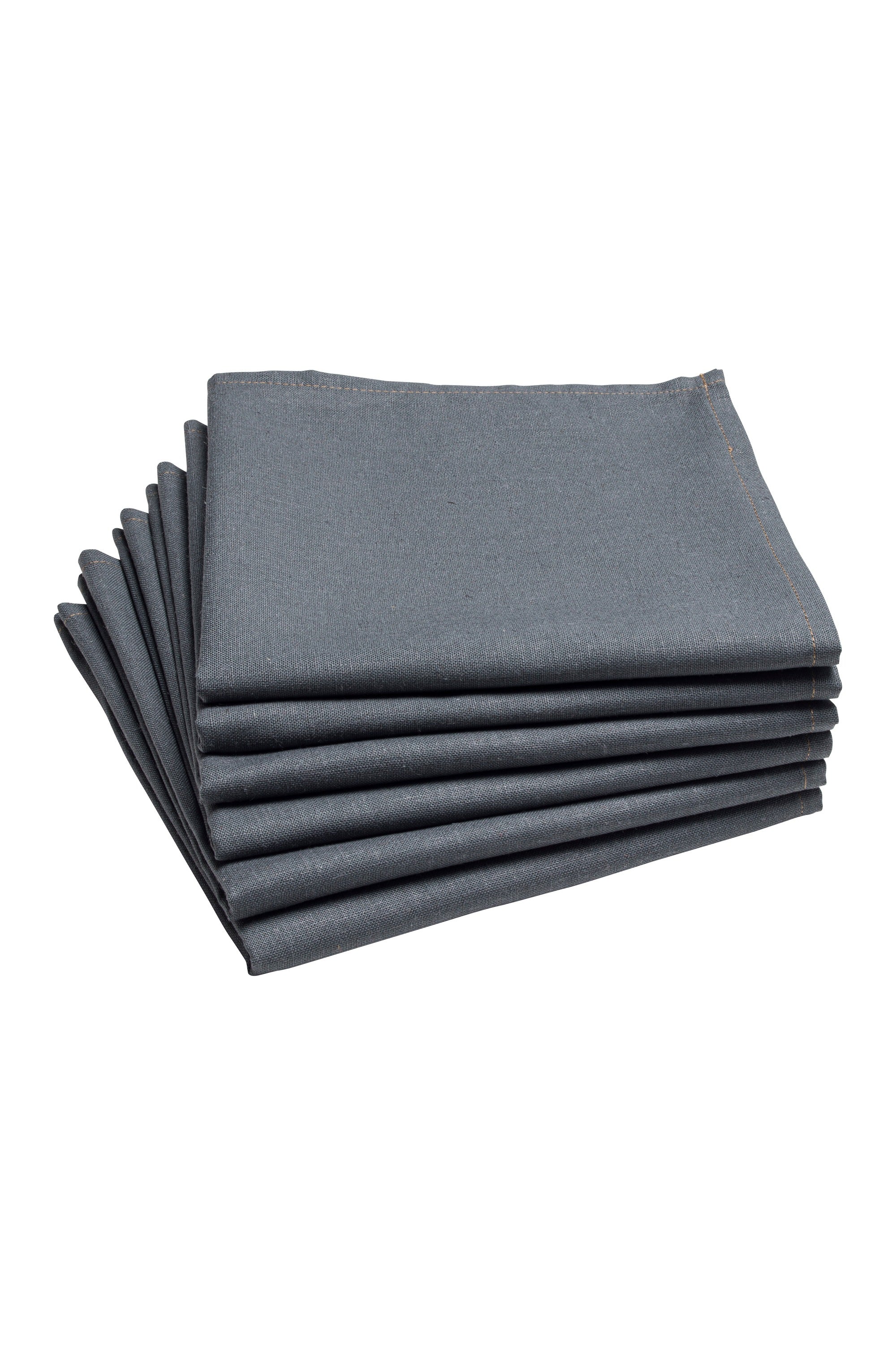 Serviettes de table polylin La Lilloise en 6 coloris (Lot de 6) – Coucke – vue 2