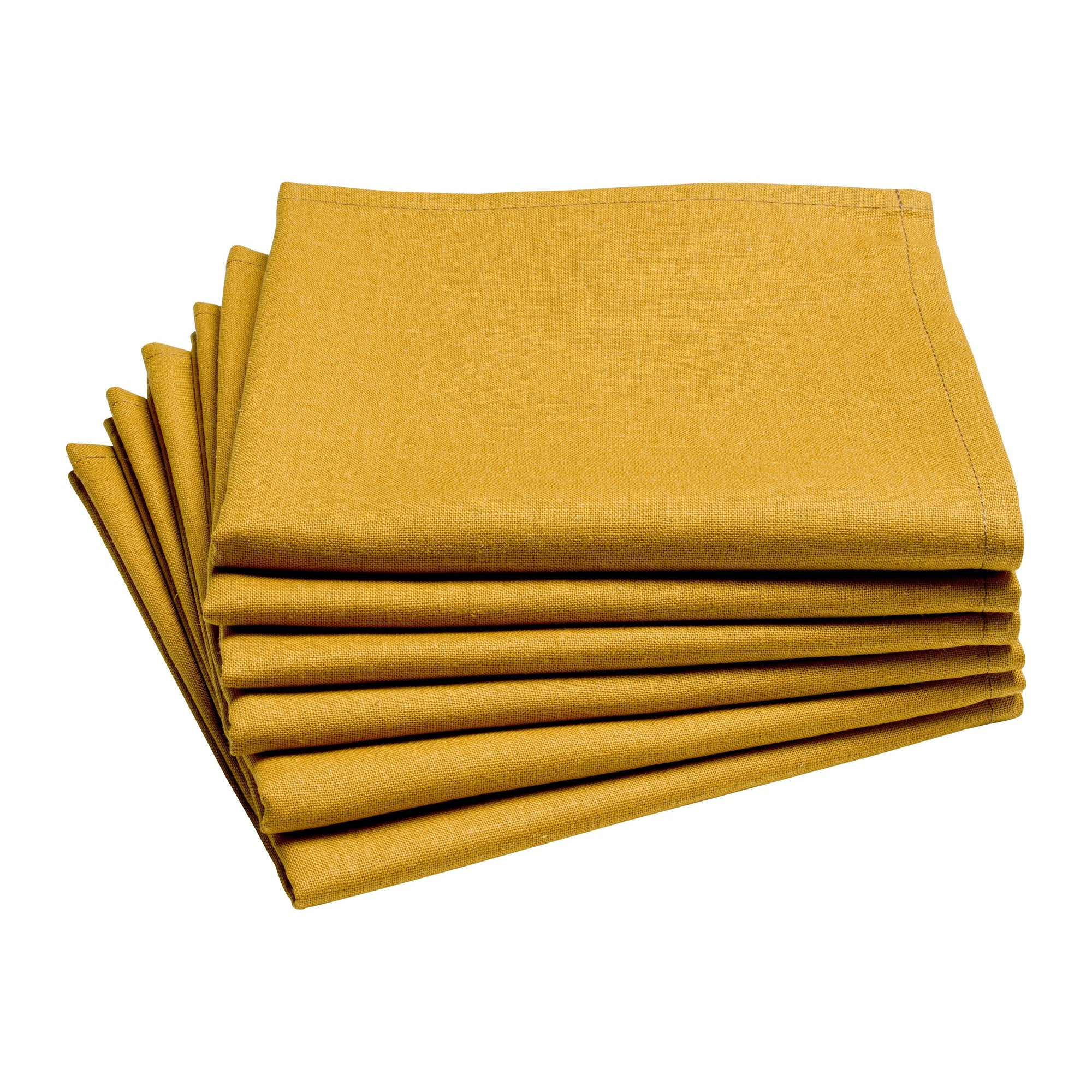 Serviettes de table polylin La Lilloise en 6 coloris (Lot de 6) – Coucke – vue 4