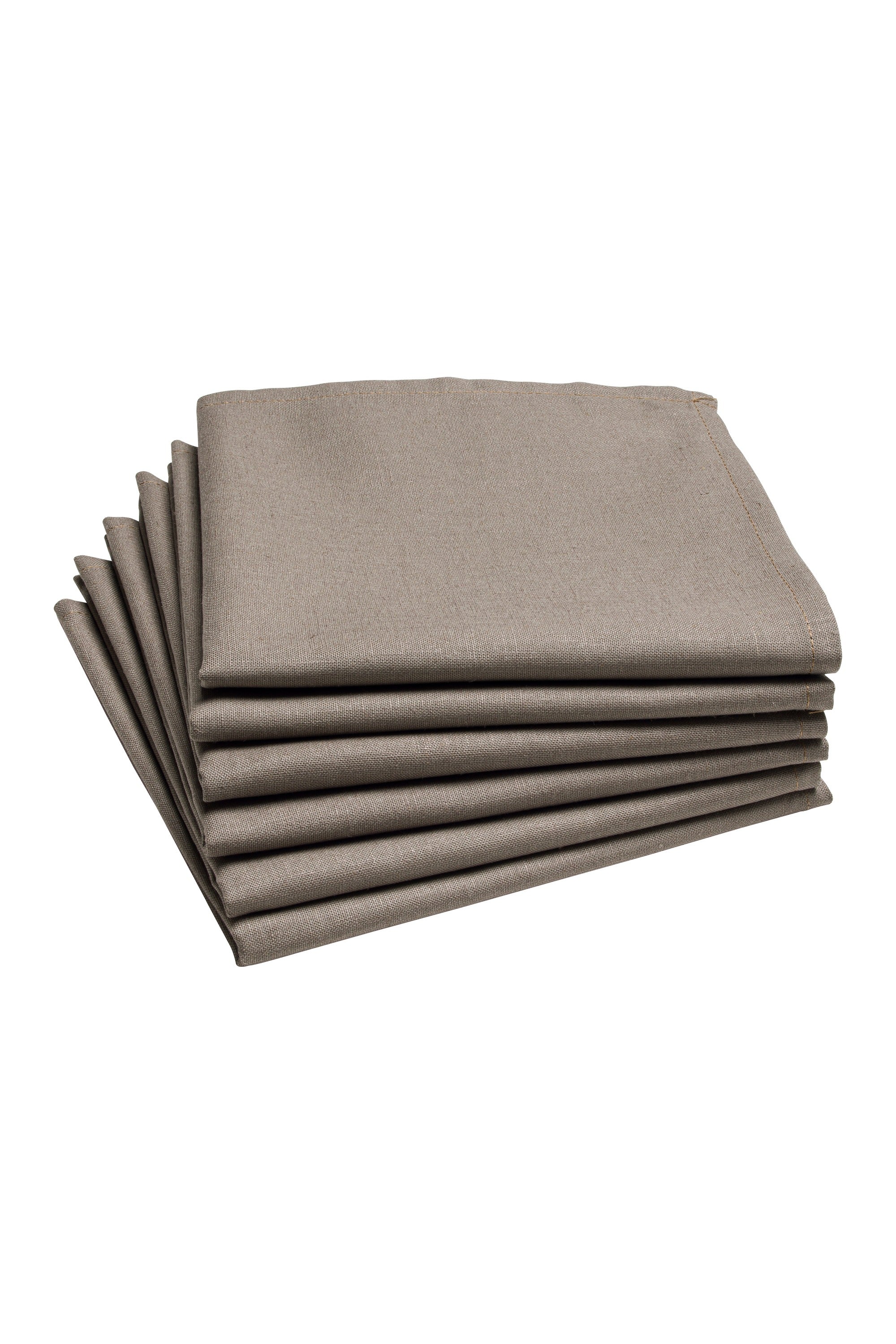 Serviettes de table polylin La Lilloise en 6 coloris (Lot de 6) – Coucke – vue 3