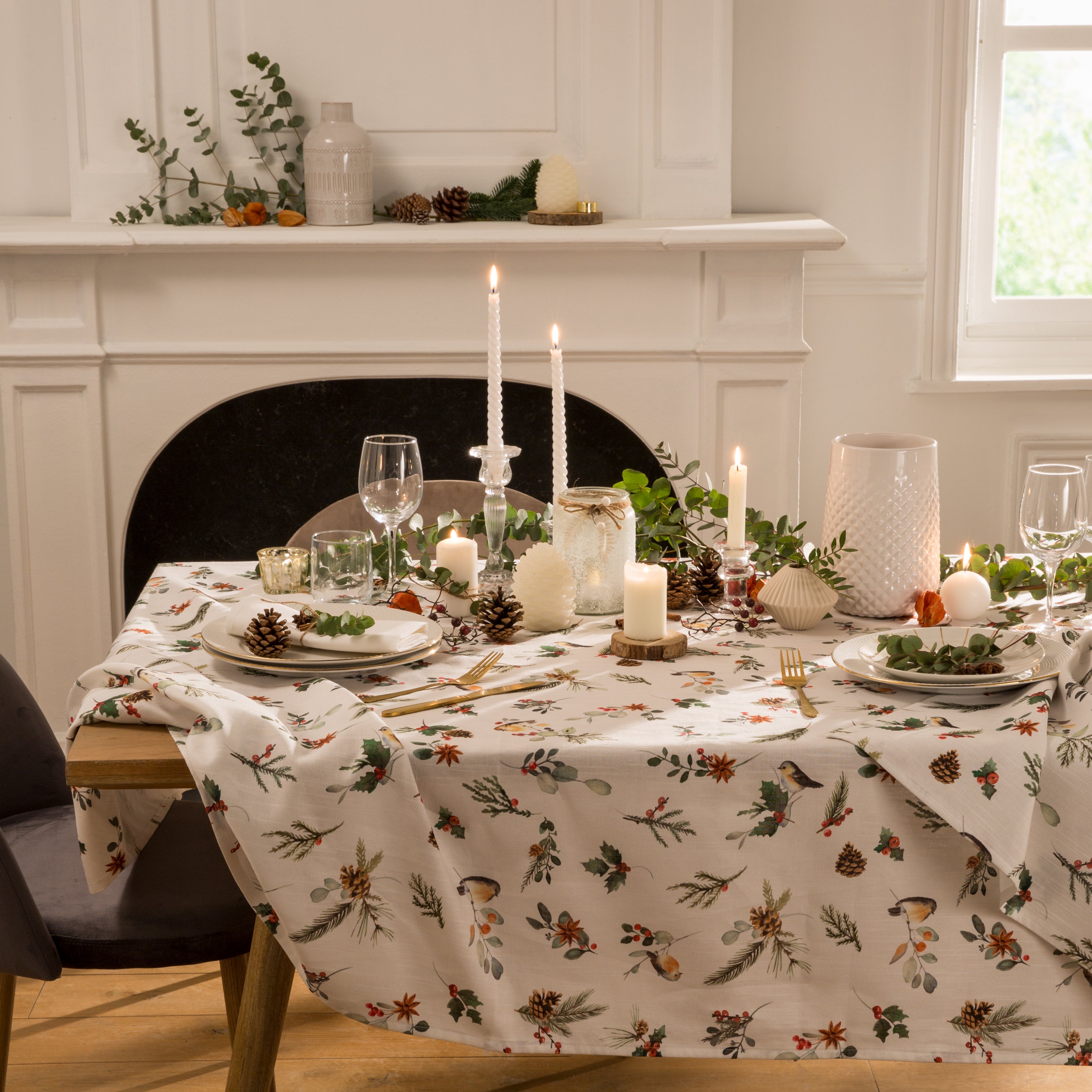 Magic Christmas Rectangular Tablecloth