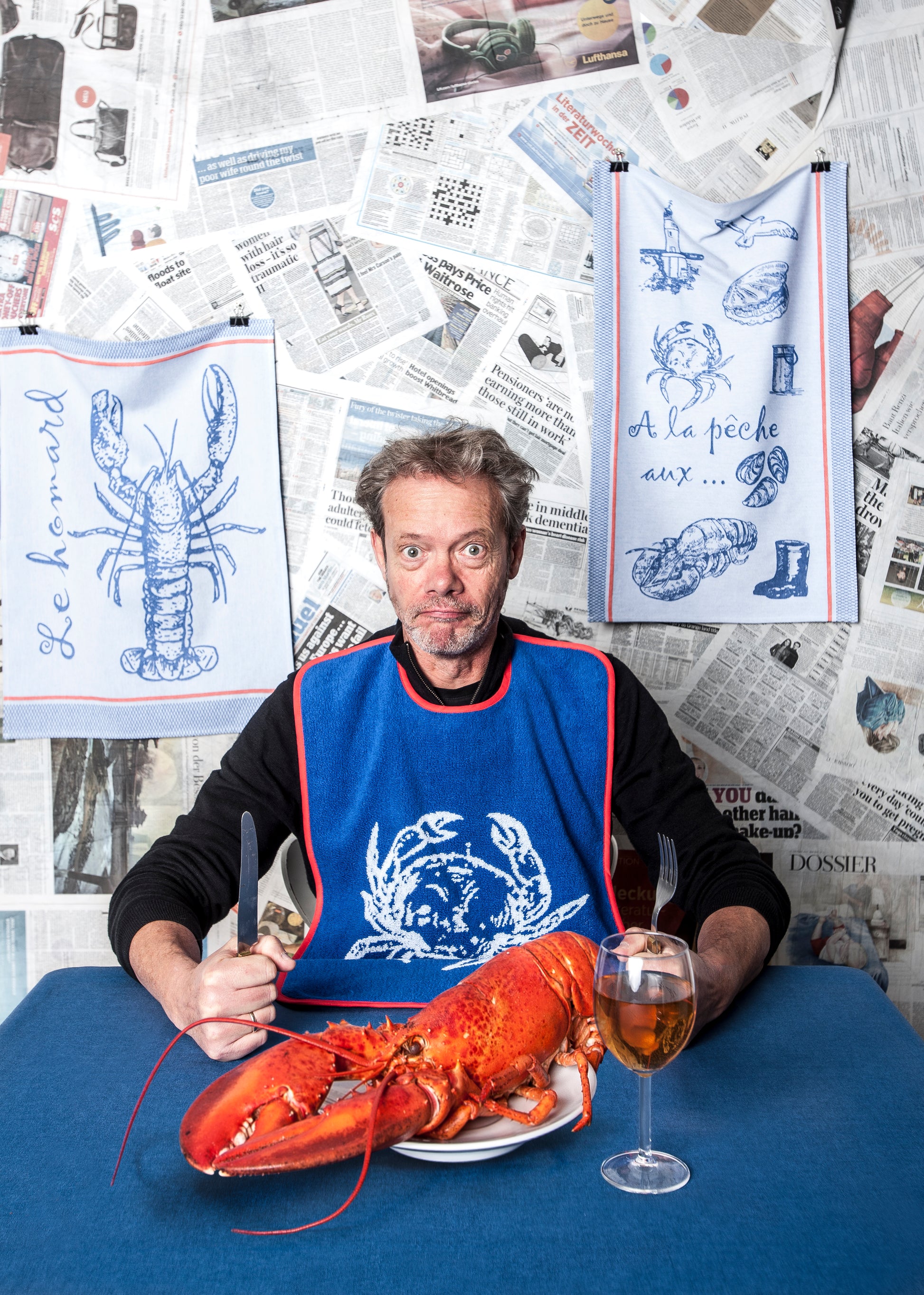 Rectangular Lobster Bib