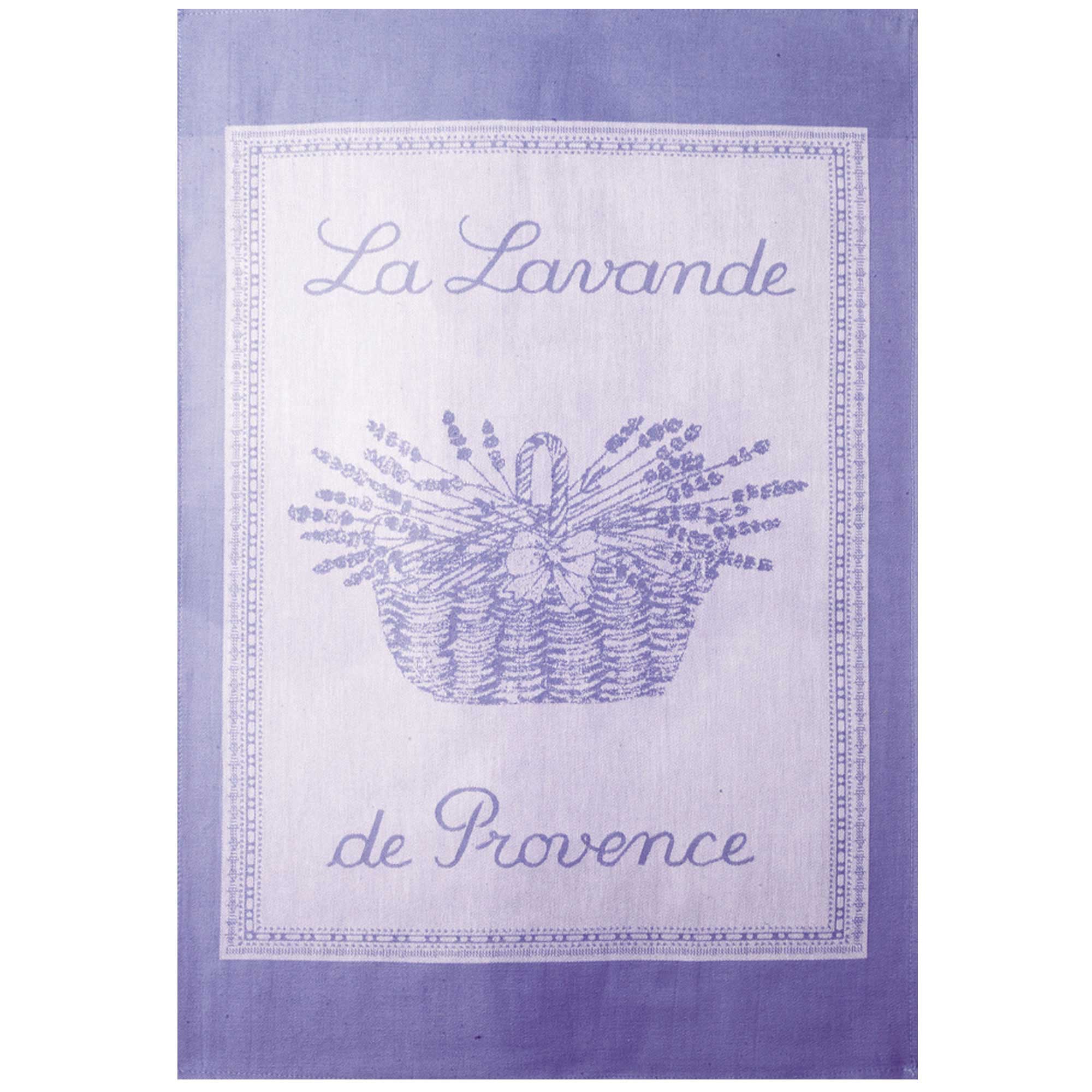 Torchon Lavande Lavande Rectangulaire