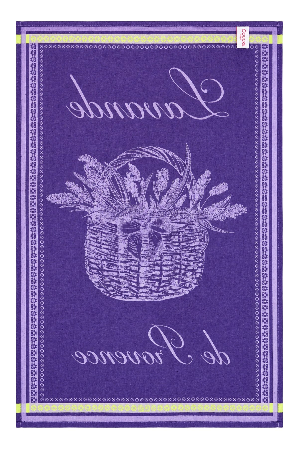 Torchon jacquard Lavande Lavande
