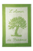 Torchon jacquard Olivier Amande – Coucke