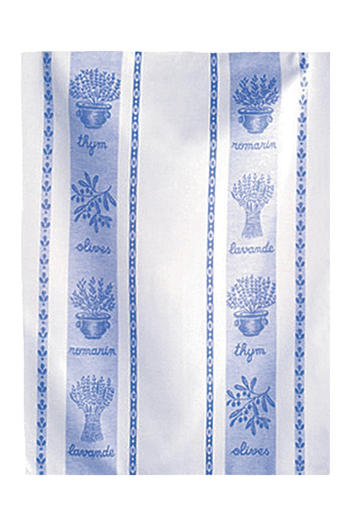 Torchon jacquard St Rémy Lavande – Coucke