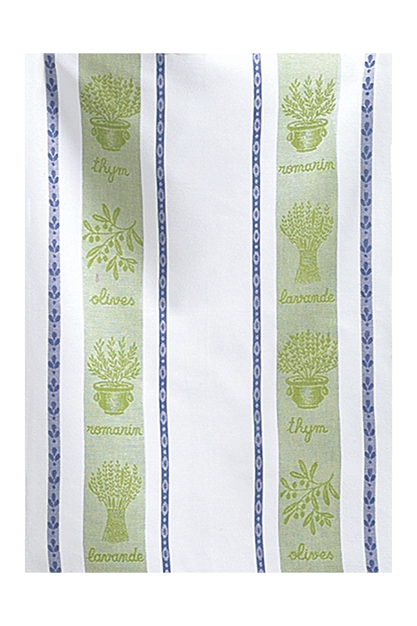 Torchon jacquard St Rémy Amande – Coucke