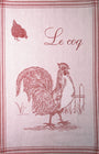 Torchon jacquard Le Coq – Coucke