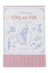 Torchon jacquard Coq au Vin – Coucke