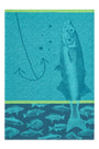 Torchon jacquard Poissons – Coucke