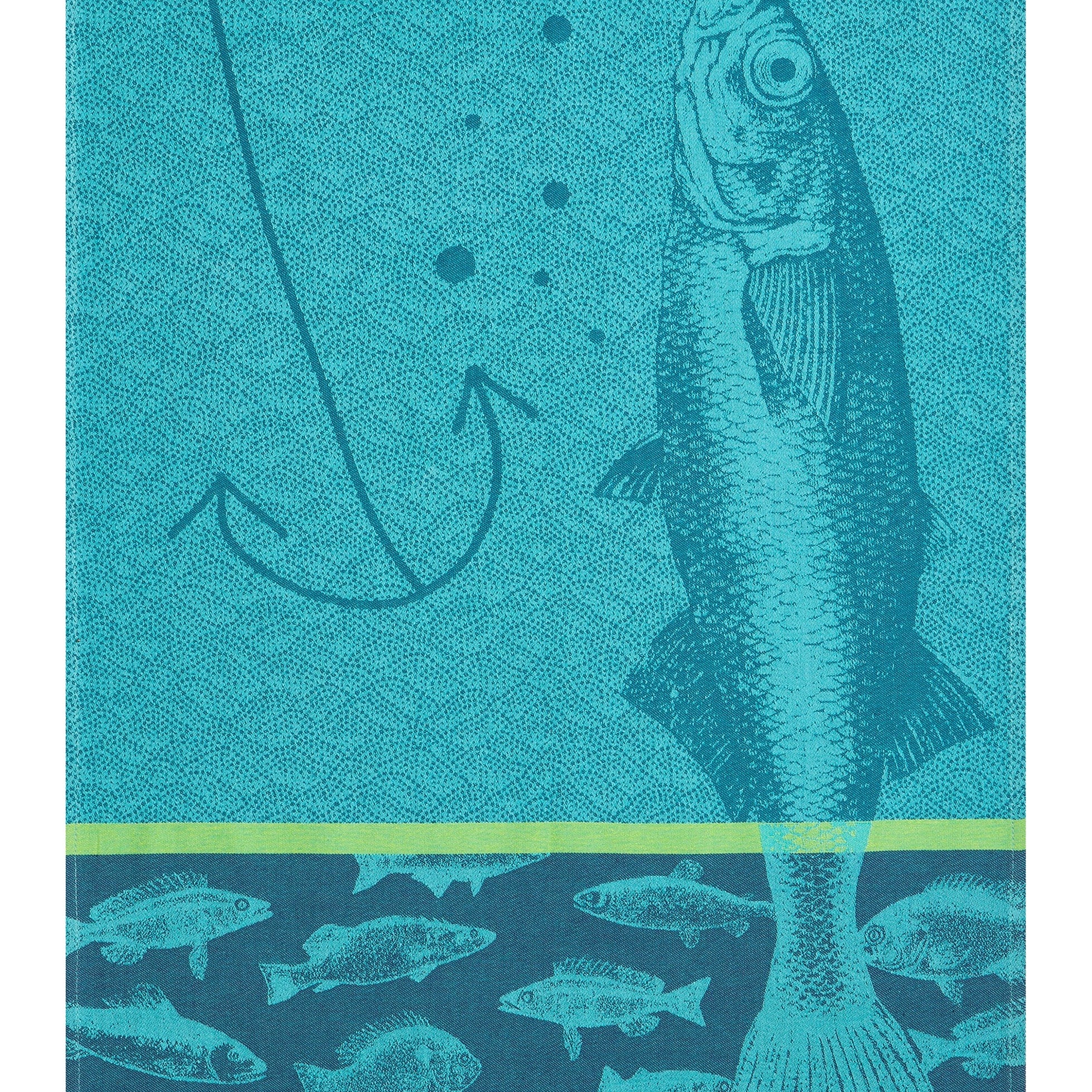 Torchon jacquard Poissons – Coucke