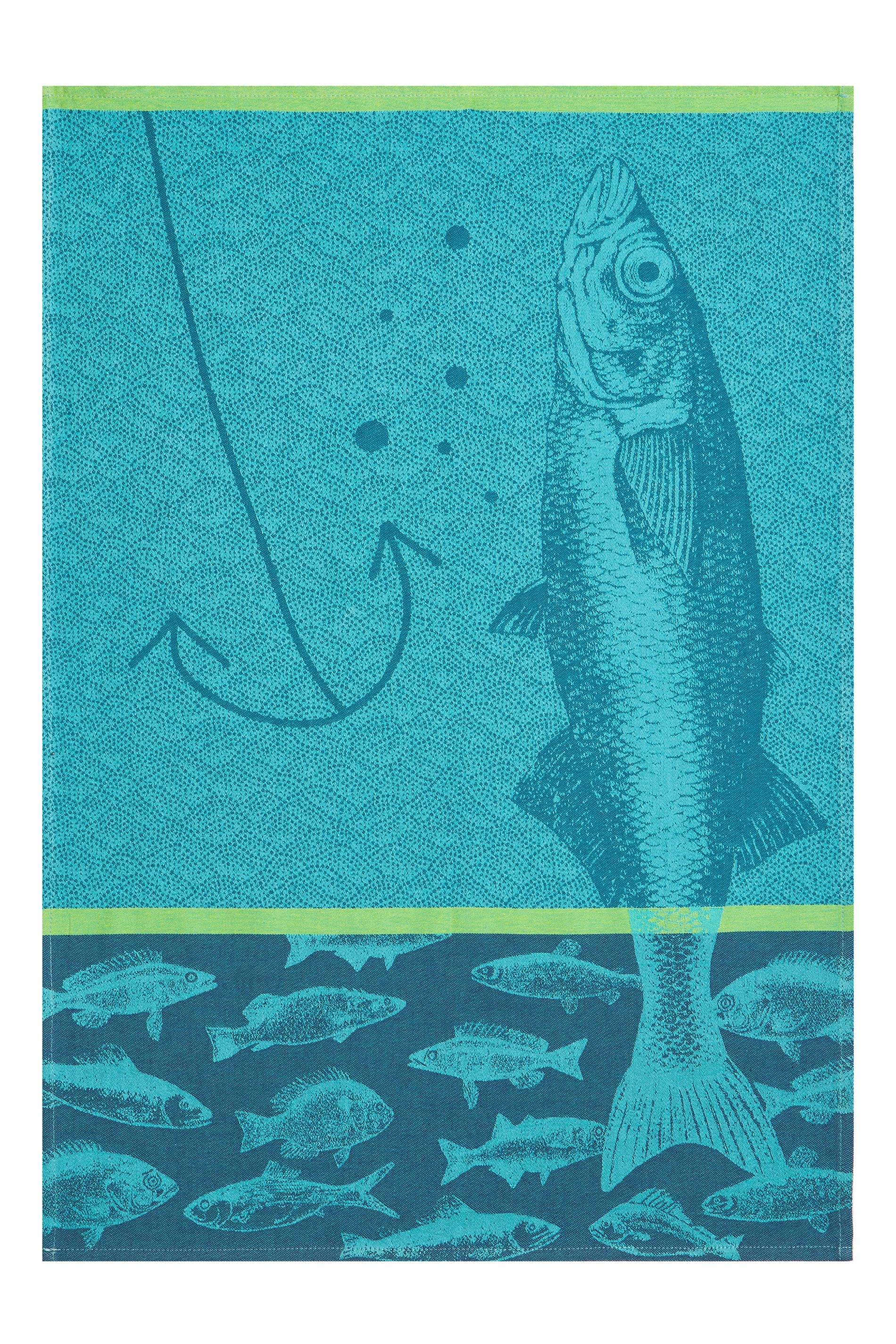 Fish Rectangular Tea Towel