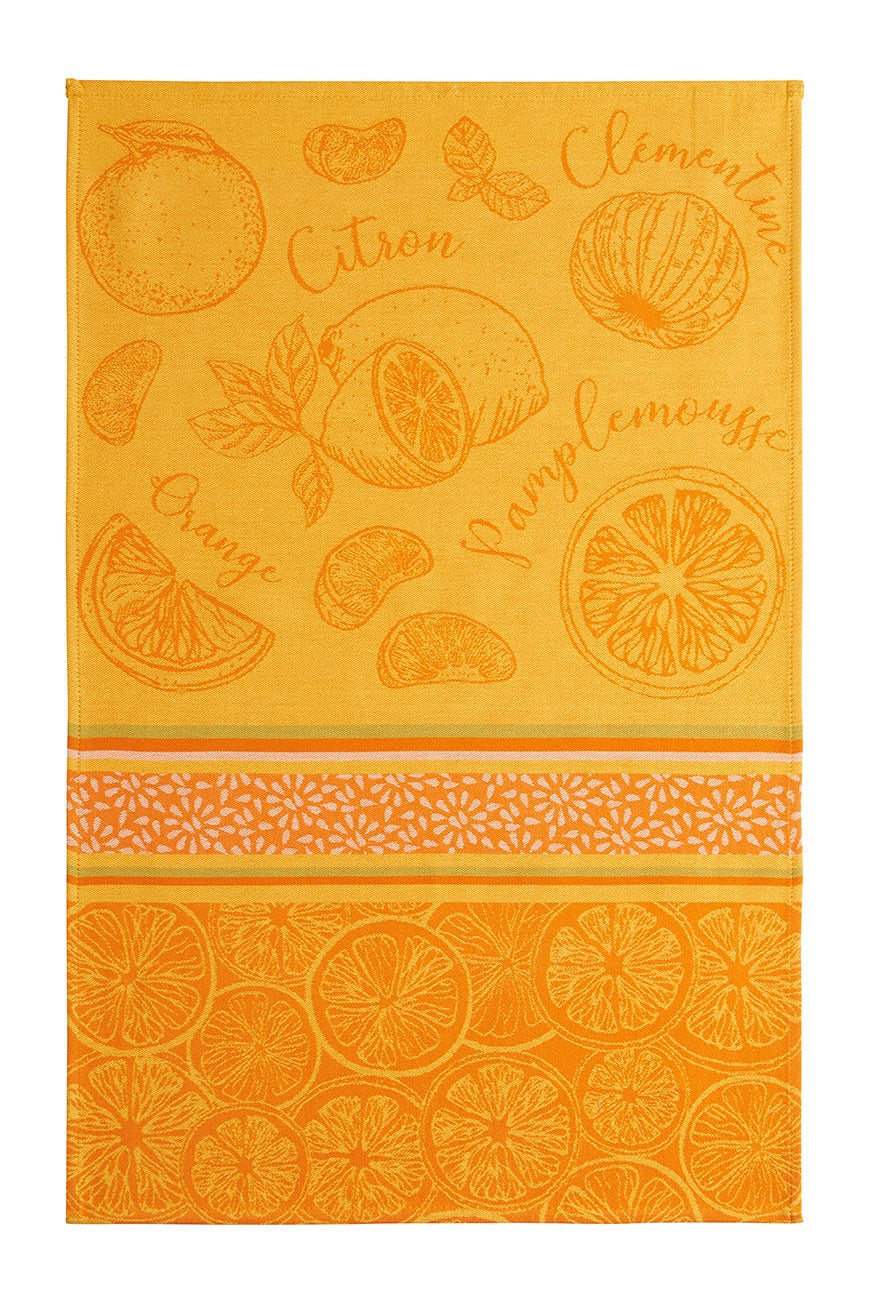 Torchon jacquard Agrumes – Coucke