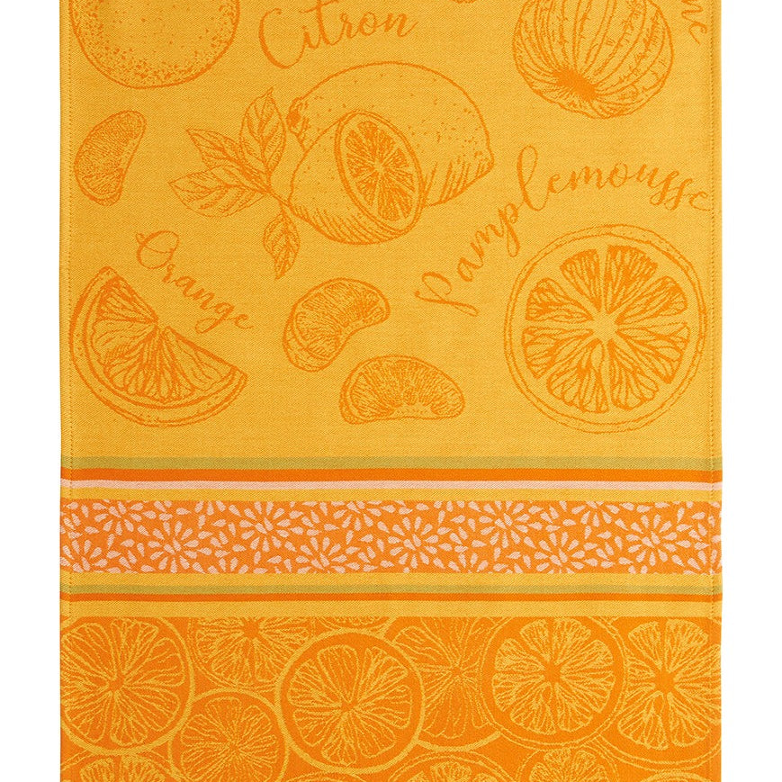 Torchon jacquard Agrumes – Coucke