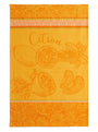 Torchon jacquard Citron – Coucke