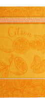 Torchon jacquard Citron – Coucke