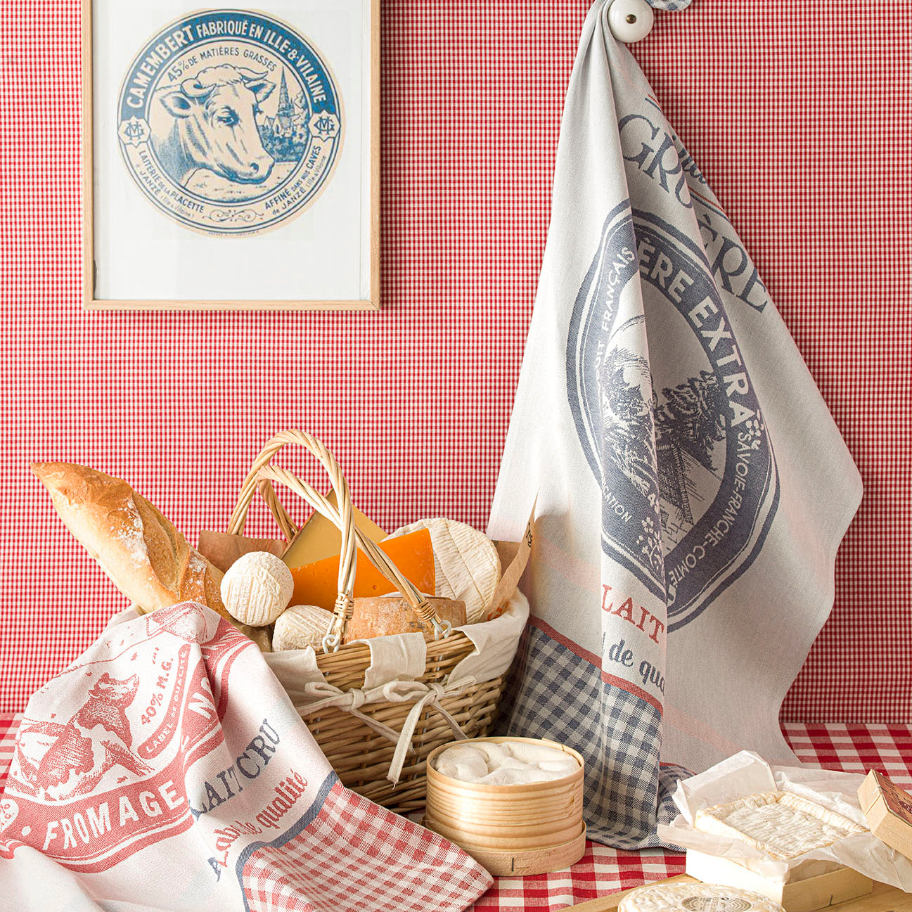 Torchon Véritable Camembert Rectangulaire