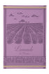 Torchon jacquard Champs de Lavande – Coucke