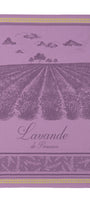 Torchon jacquard Champs de Lavande – Coucke
