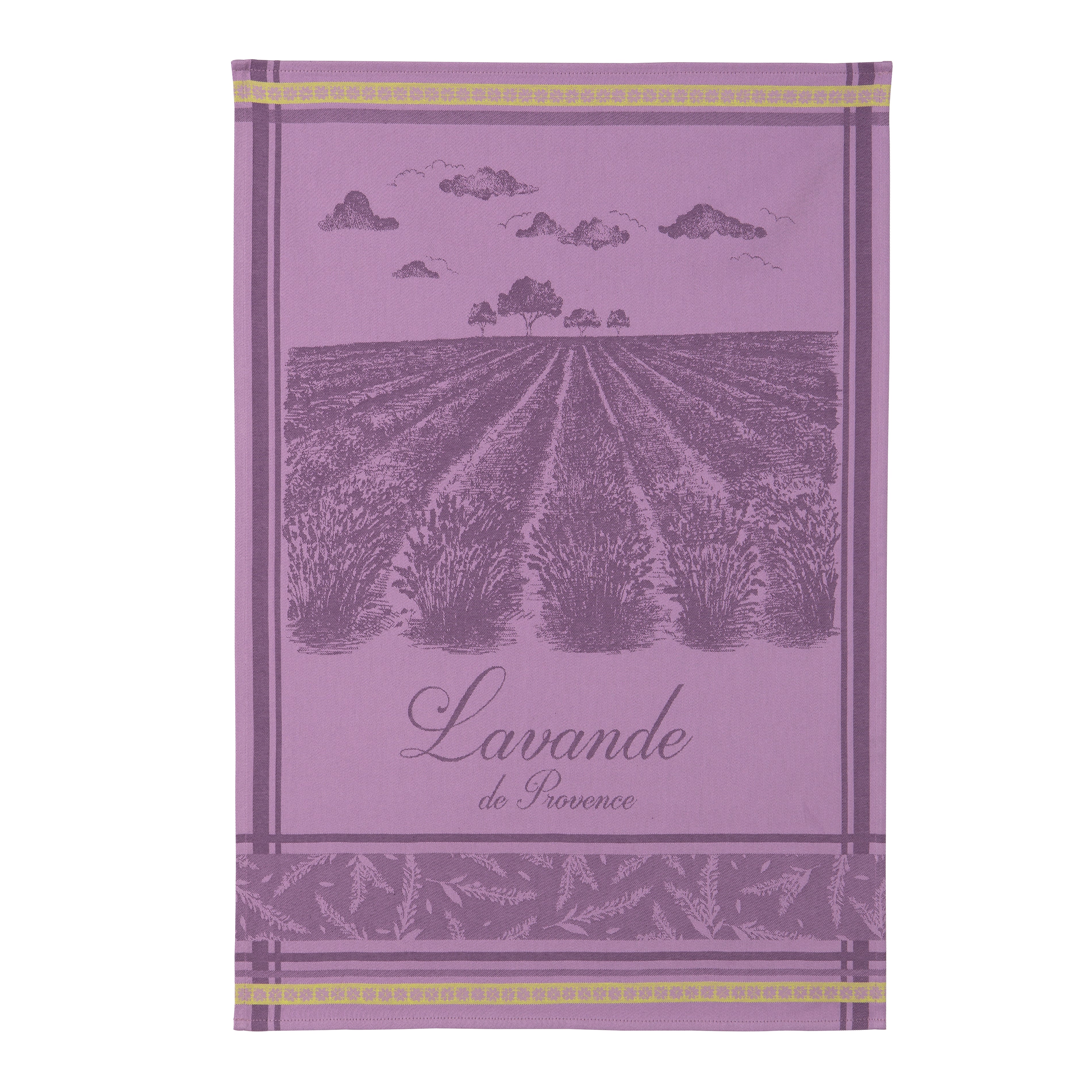 Lavender Fields Rectangular Tea Towel