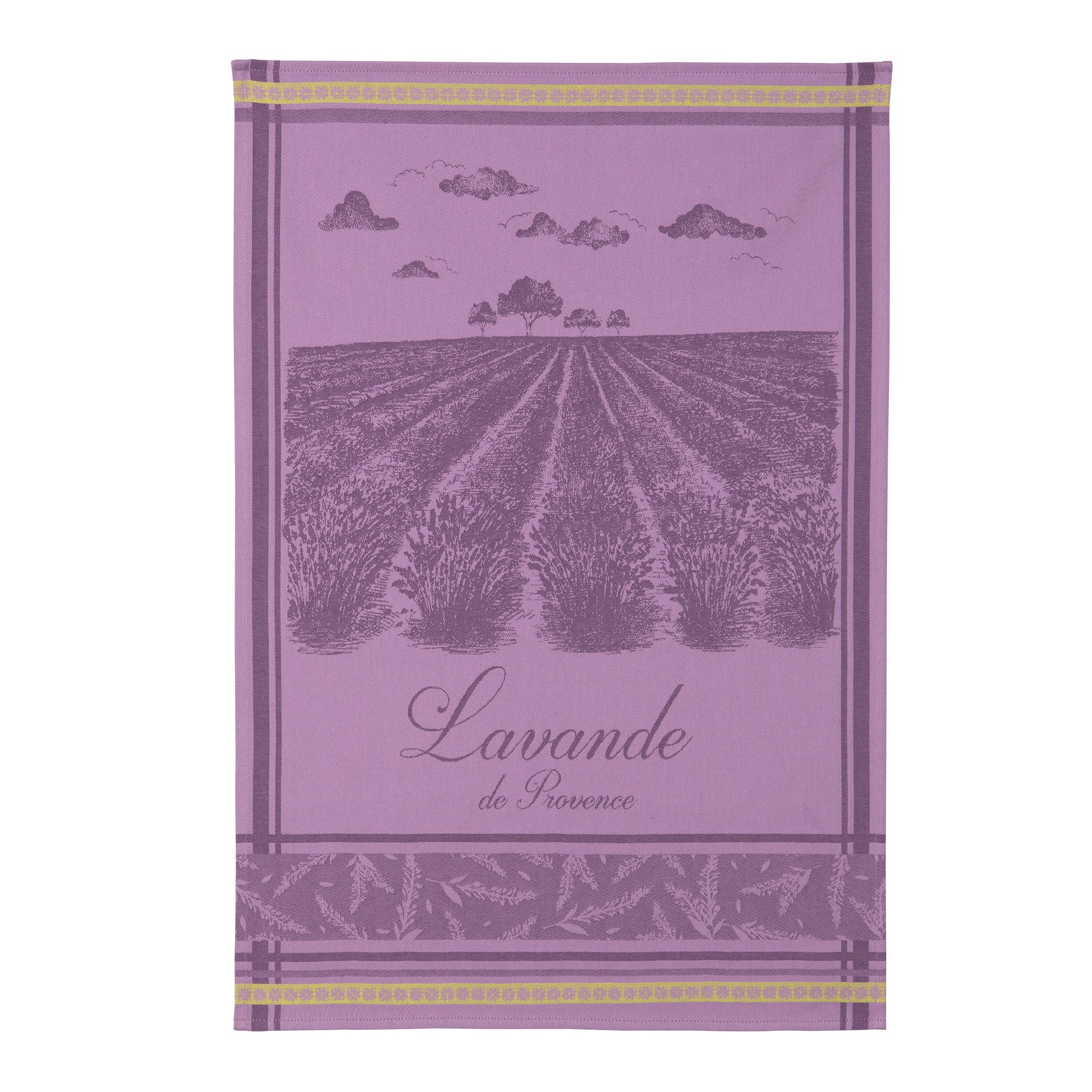 Lavender Fields Rectangular Tea Towel