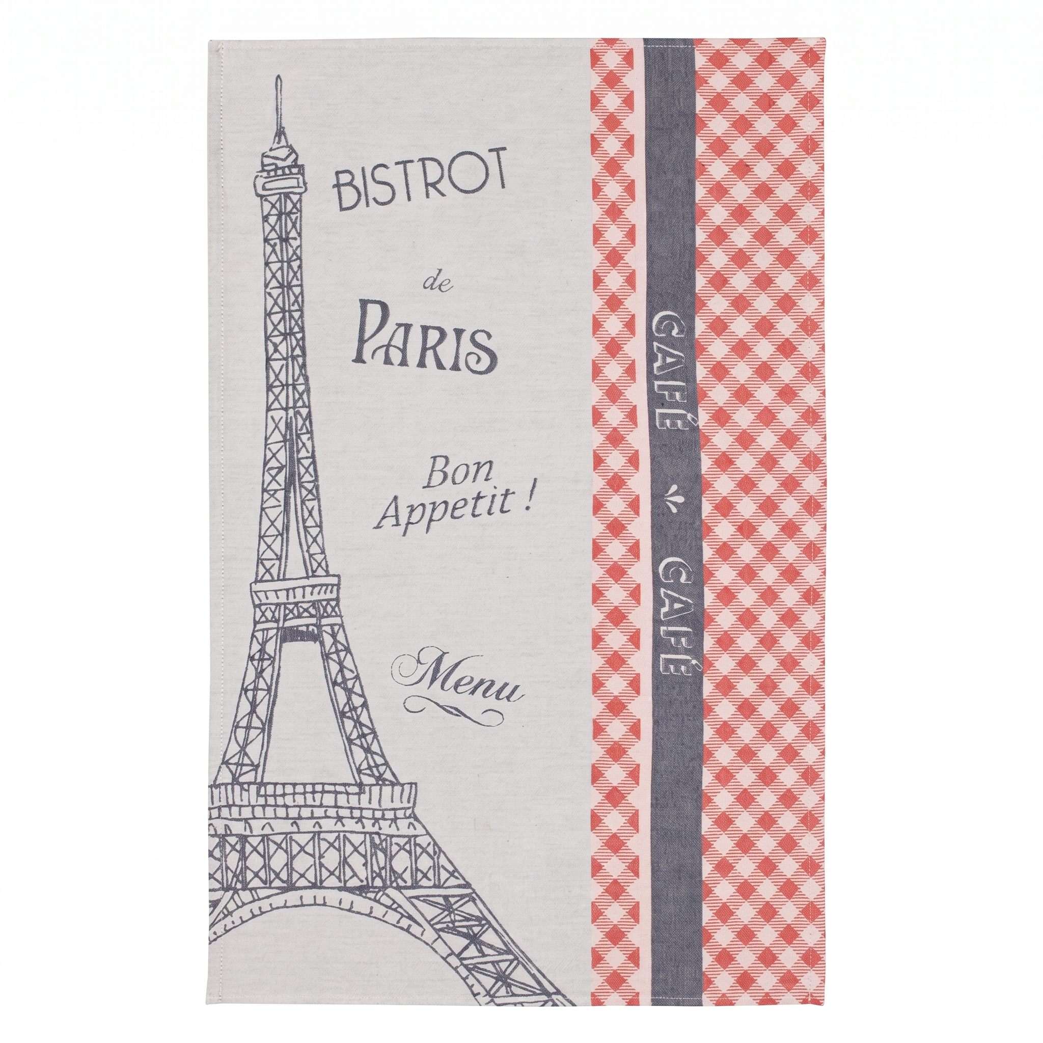 Trocadéro Rectangular Tea Towel