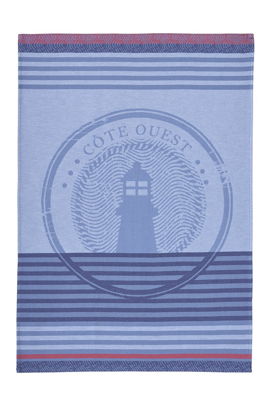 Torchon jacquard Côte Ouest – Coucke