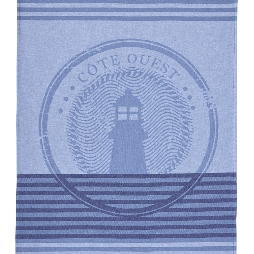 Torchon jacquard Côte Ouest – Coucke