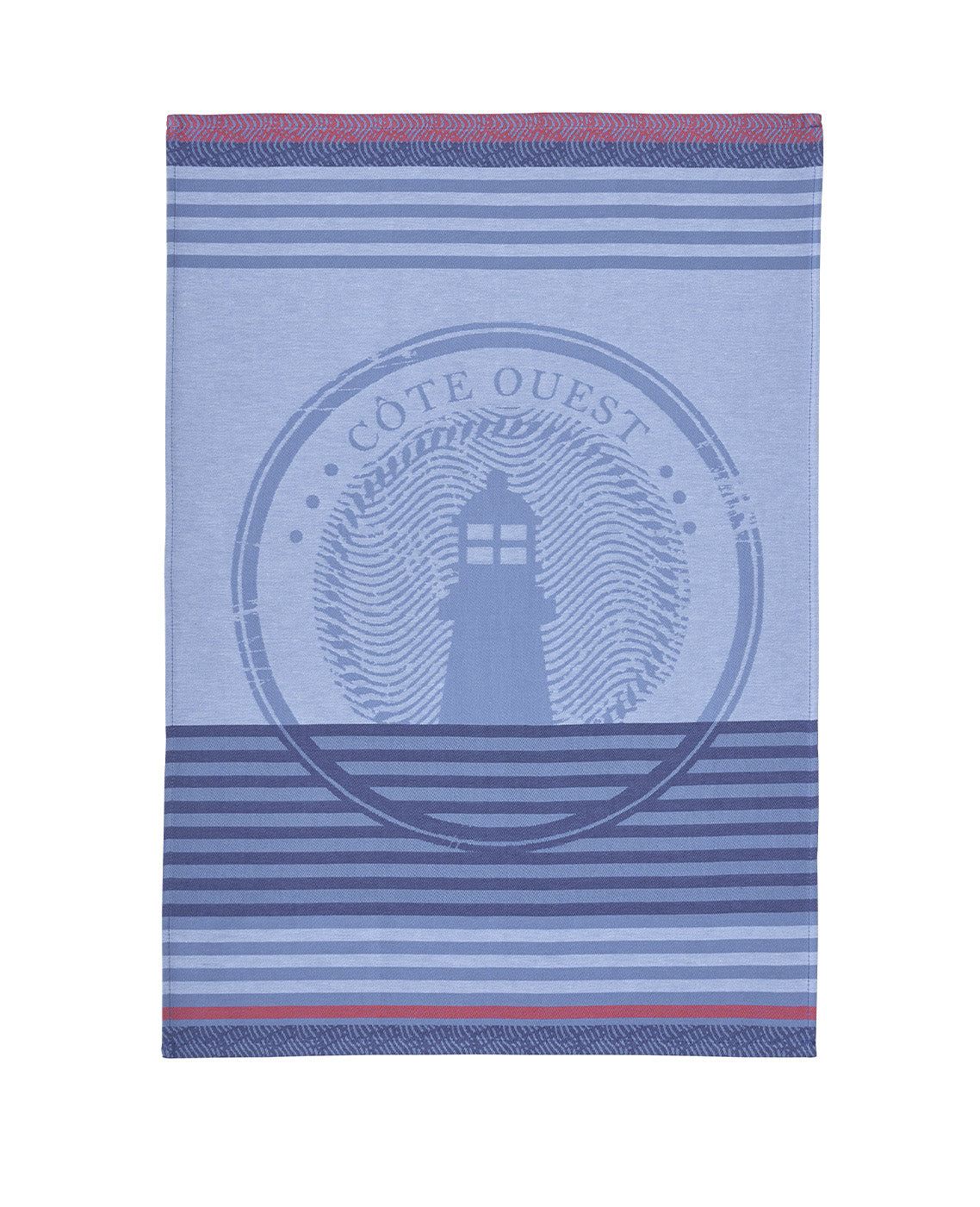 Torchon jacquard Côte Ouest – Coucke