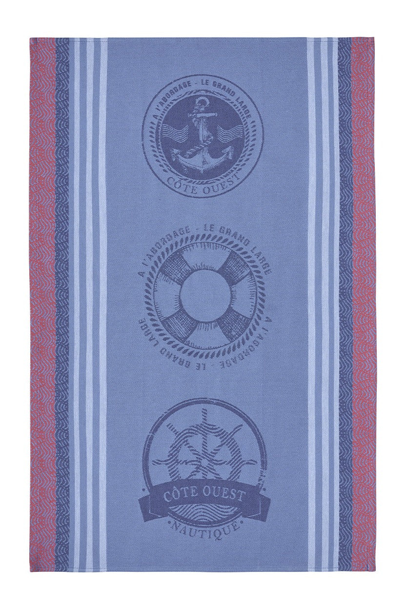 Torchon jacquard Nautique – Coucke