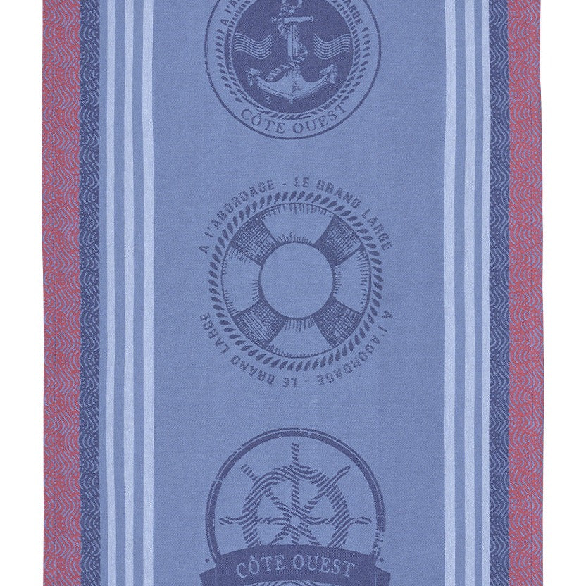 Torchon jacquard Nautique – Coucke